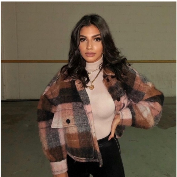 Zara Plaid Jacket - Picture 2 of 6